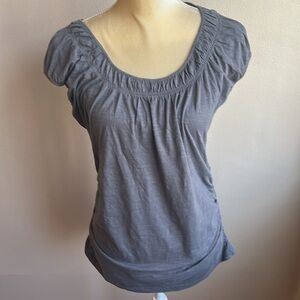 Oh Baby By Motherhood Womens Maternity Pregnancy Gray Top Sz M NWT Kohl's ST1925